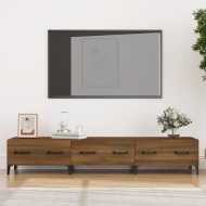 vidaXL TV skrinka hnedý dub 150x34,5x30 cm spracované drevo - cena, srovnání