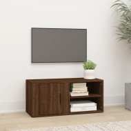 vidaXL TV skrinka hnedý dub 80x31,5x36 cm spracované drevo - cena, srovnání