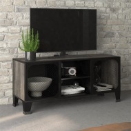 vidaXL TV skrinka sivá 105x36x47 cm kov a MDF - cena, srovnání