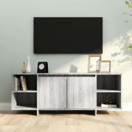 vidaXL TV skrinka sivý dub sonoma 130x35x50 cm drevotrieska - cena, srovnání