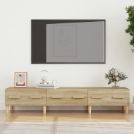 vidaXL TV skrinka vo farbe dubu sonoma 150x34,5x30 cm spracované drevo - cena, srovnání