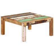 vidaXL Konferenčný stolík 80x80x40 cm masívne recyklované drevo - cena, srovnání