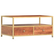 vidaXL Konferenčný stolík 90x50x40 cm masívne akáciové drevo - cena, srovnání