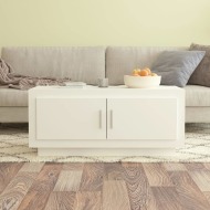 vidaXL Konferenčný stolík biely 102x50x45 cm spracované drevo - cena, srovnání