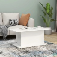 vidaXL Konferenčný stolík biely 102x55,5x40 cm drevotrieska - cena, srovnání