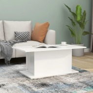 vidaXL Konferenčný stolík biely 102x55,5x40 cm drevotrieska - cena, srovnání