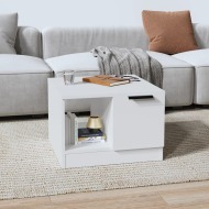 vidaXL Konferenčný stolík biely 50x50x36 cm spracované drevo - cena, srovnání