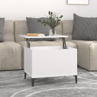 vidaXL Konferenčný stolík biely 60x44,5x45 cm spracované drevo - cena, srovnání