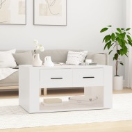 vidaXL Konferenčný stolík biely 80x50x40 cm spracované drevo - cena, srovnání