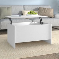 vidaXL Konferenčný stolík biely 80x55,5x41,5 cm spracované drevo - cena, srovnání