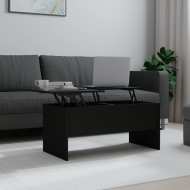 vidaXL Konferenčný stolík čierny 102x50,5x46,5 cm spracované drevo - cena, srovnání