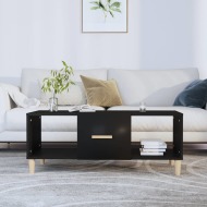 vidaXL Konferenčný stolík čierny 102x50x40 cm spracované drevo - cena, srovnání
