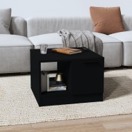 vidaXL Konferenčný stolík čierny 50x50x36 cm spracované drevo - cena, srovnání