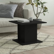 vidaXL Konferenčný stolík čierny 55,5x55,5x40 cm drevotrieska - cena, srovnání