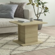 vidaXL Konferenčný stolík dub sonoma 55,5x55,5x40 cm drevotrieska - cena, srovnání