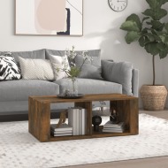 vidaXL Konferenčný stolík dymový dub 100x50x36 cm spracované drevo - cena, srovnání