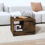 vidaXL Konferenčný stolík dymový dub 50x50x36 cm spracované drevo - cena, srovnání