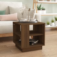 vidaXL Konferenčný stolík hnedý dub 40x40x43 cm spracované drevo - cena, srovnání