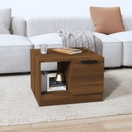 vidaXL Konferenčný stolík hnedý dub 50x50x36 cm spracované drevo - cena, srovnání
