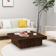 vidaXL Konferenčný stolík hnedý dub 90x90x28 cm spracované drevo - cena, srovnání