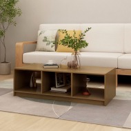 vidaXL Konferenčný stolík medovo-hnedý 110x50x34 cm borovicový masív - cena, srovnání
