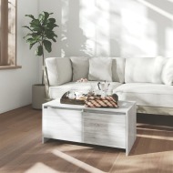 vidaXL Konferenčný stolík sivý 90x50x41,5 cm drevotrieska - cena, srovnání