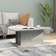 vidaXL Konferenčný stolík sivý sonoma 102x55,5x40 cm drevotrieska - cena, srovnání