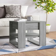 vidaXL Konferenčný stolík sivý sonoma 55,5x55x45cm spracované drevo - cena, srovnání