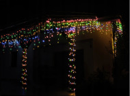 Iso Trade Vianočné vonkajšie / vnútorné osvetlenie, 60 cencúľov, 300 LED - cena, srovnání