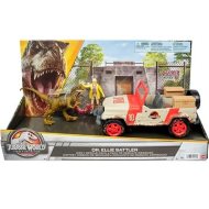 Mattel Jurassic World Ellie Sattlerová s autom a dinosaurom - cena, srovnání