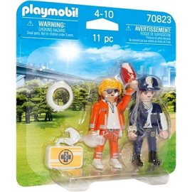 Playmobil DuoPack Pohotovostný lekár a policajtka
