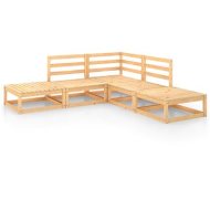 Shumee  5-dielna záhradná sedacia súprava masívne borové drevo 3075494 - cena, srovnání