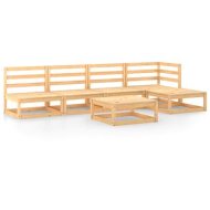 Shumee  6-dielna záhradná sedacia súprava masívne borové drevo 3075519 - cena, srovnání