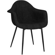 Shumee  Jedálenská stolička čierna textil, 338090 - cena, srovnání