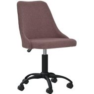 Shumee  Otočná jedálenská stolička hnedá textil, 330870 - cena, srovnání