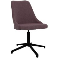 Shumee  Otočná jedálenská stolička hnedá textil, 330894 - cena, srovnání