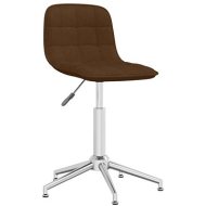 Shumee  Otočná jedálenská stolička hnedá textil, 334044 - cena, srovnání