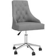 Shumee  Otočná jedálenská stolička svetlosivá textil, 3092989 - cena, srovnání