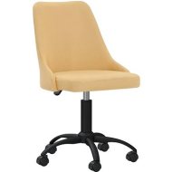 Shumee  Otočná jedálenská stolička žltá textil, 330874 - cena, srovnání