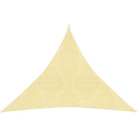 Shumee  Plachta proti slunci 160 g/m2 béžová 3 x 3 x 3 m HDPE (311142)