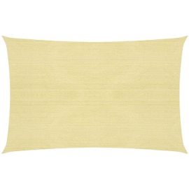 Shumee  Plachta proti slunci 160 g/m2 béžová 3 x 4,5 m HDPE (311128)