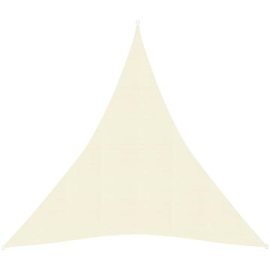 Shumee  Stínící plachta 160 g/m2 krémová 5 x 7 x 7 m HDPE (311209)
