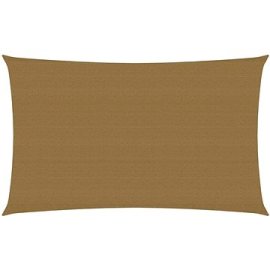 Shumee  Stínící plachta 160 g/m2 taupe 2 x 4,5 m HDPE (311395)