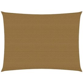 Shumee  Stínící plachta 160 g/m2 taupe 3,5 x 4,5 m HDPE (311406)