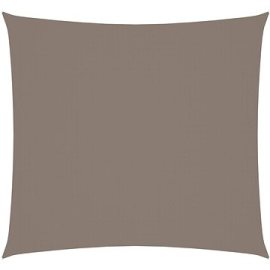 Shumee  Stínící plachta oxfordská látka čtvercová 4×4 m taupe 135414