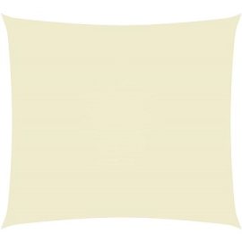 Shumee  Stínící plachta oxfordská látka obdélníková 3,5 x 4,5 m krémová (135214)