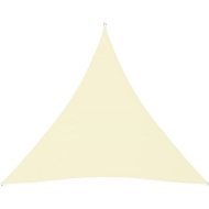 Shumee  Stínící plachta oxfordská látka trojúhelníková 3x3x3 m krémová (135225) - cena, srovnání