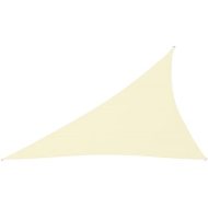 Shumee  Stínící plachta oxfordská látka trojúhelníková 3x4x5 m krémová 135228 - cena, srovnání