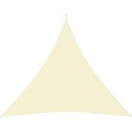 Shumee  Stínící plachta oxfordská látka trojúhelníková 4x4x4 m krémová (135231) - cena, srovnání