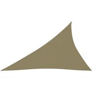 Shumee  Stínící plachta oxfordská látka trojúhelníková 4x5x6,4 m béžová (135184) - cena, srovnání